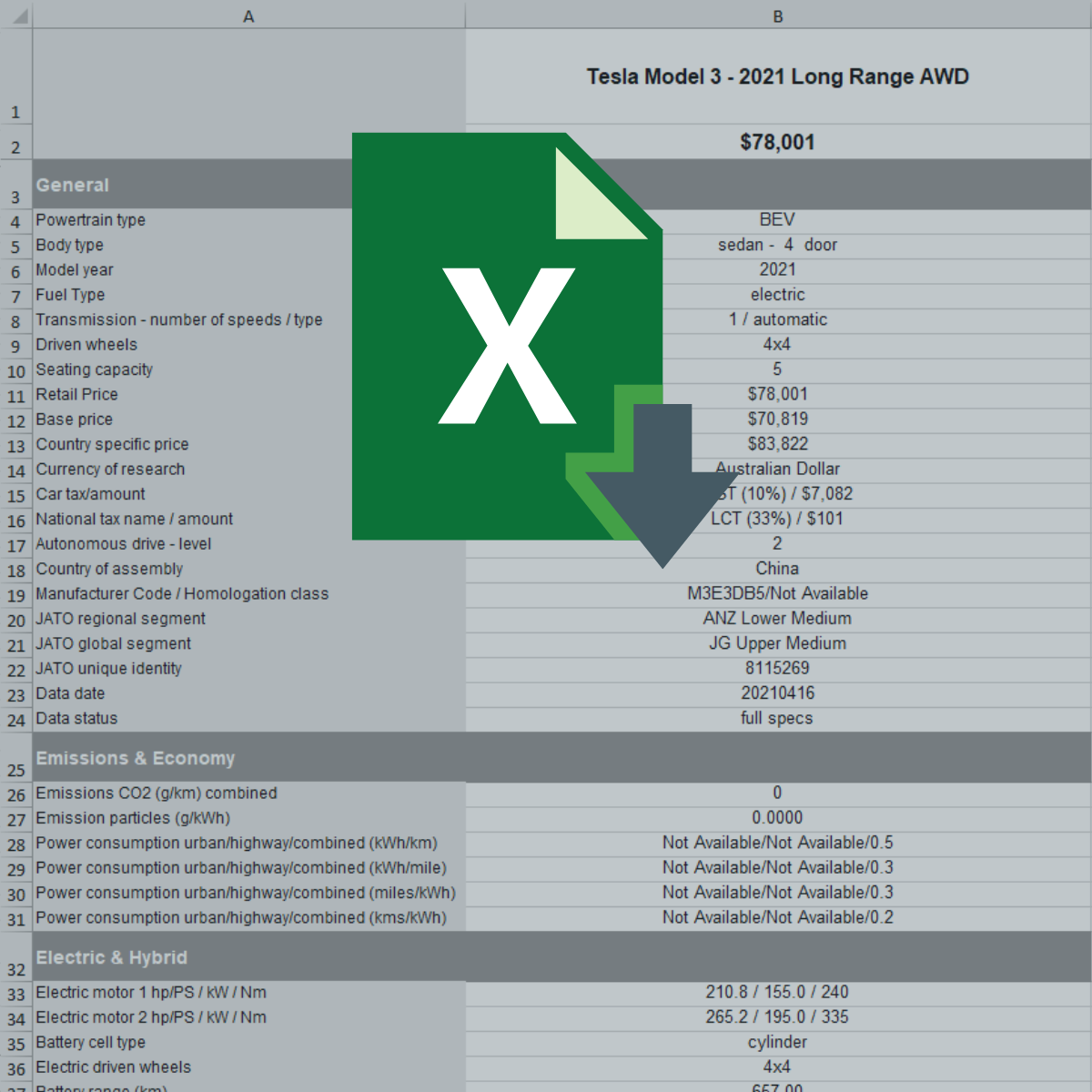 Tesla Specs Cover